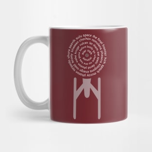 Wordy Vessel Mug